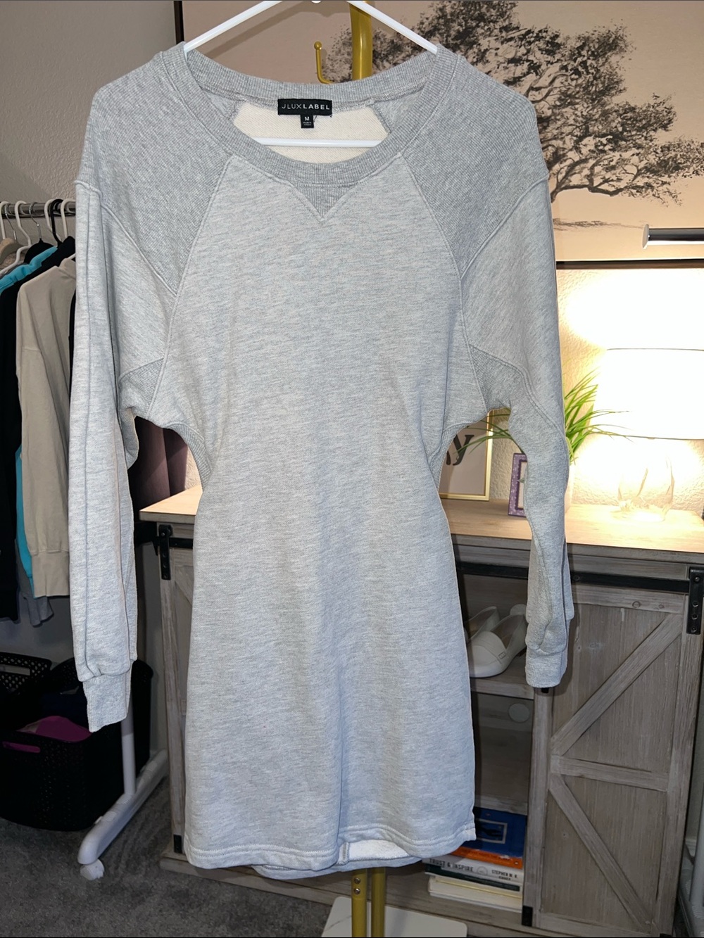 Jluxlabel Sweatshirt Dress Size S/M